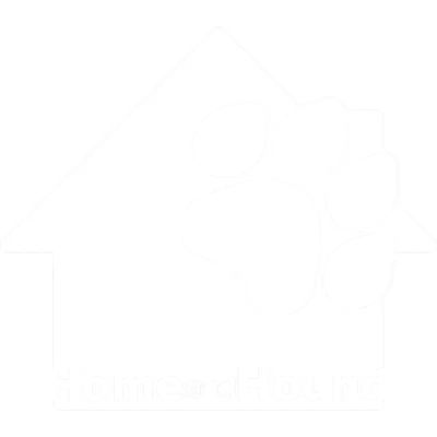 HOME AND HOUND LOGO WHITE